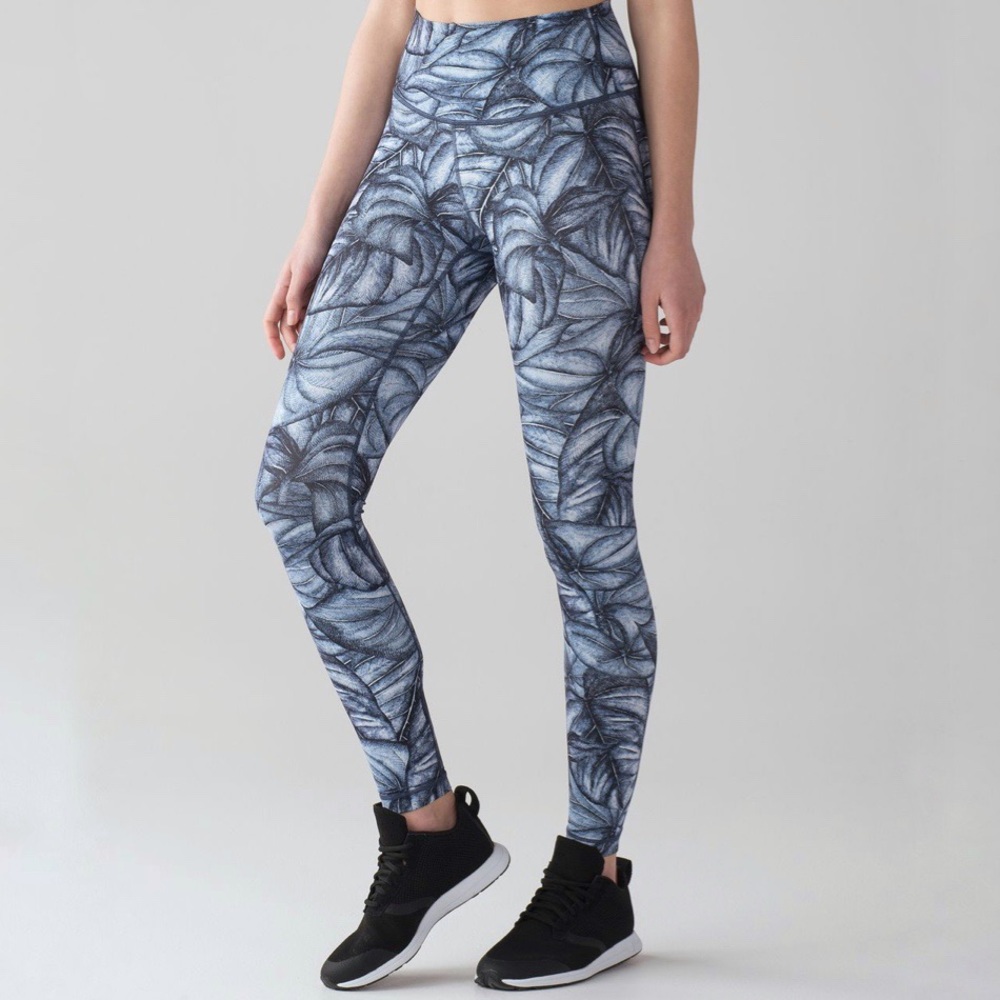 Lululemon | Wunder Under Hi-Rise Tight Nulux Concrete Jungle Alpine Size 4‎